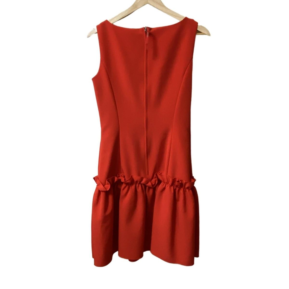 美品　フォクシーニューヨーク パレットワンピース 38 レッド系　スカーレット FOXEY NEW YORK(フォクシーニューヨーク) ワンピース サイズ38 M