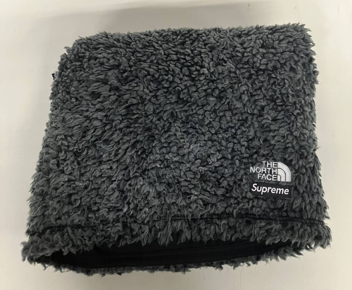 Supreme × The North Face シュプリーム×ノースフェイス 23 SS High Pile Fleece Short フリースショーツ Lサイズ 灰色 メンズ 冬