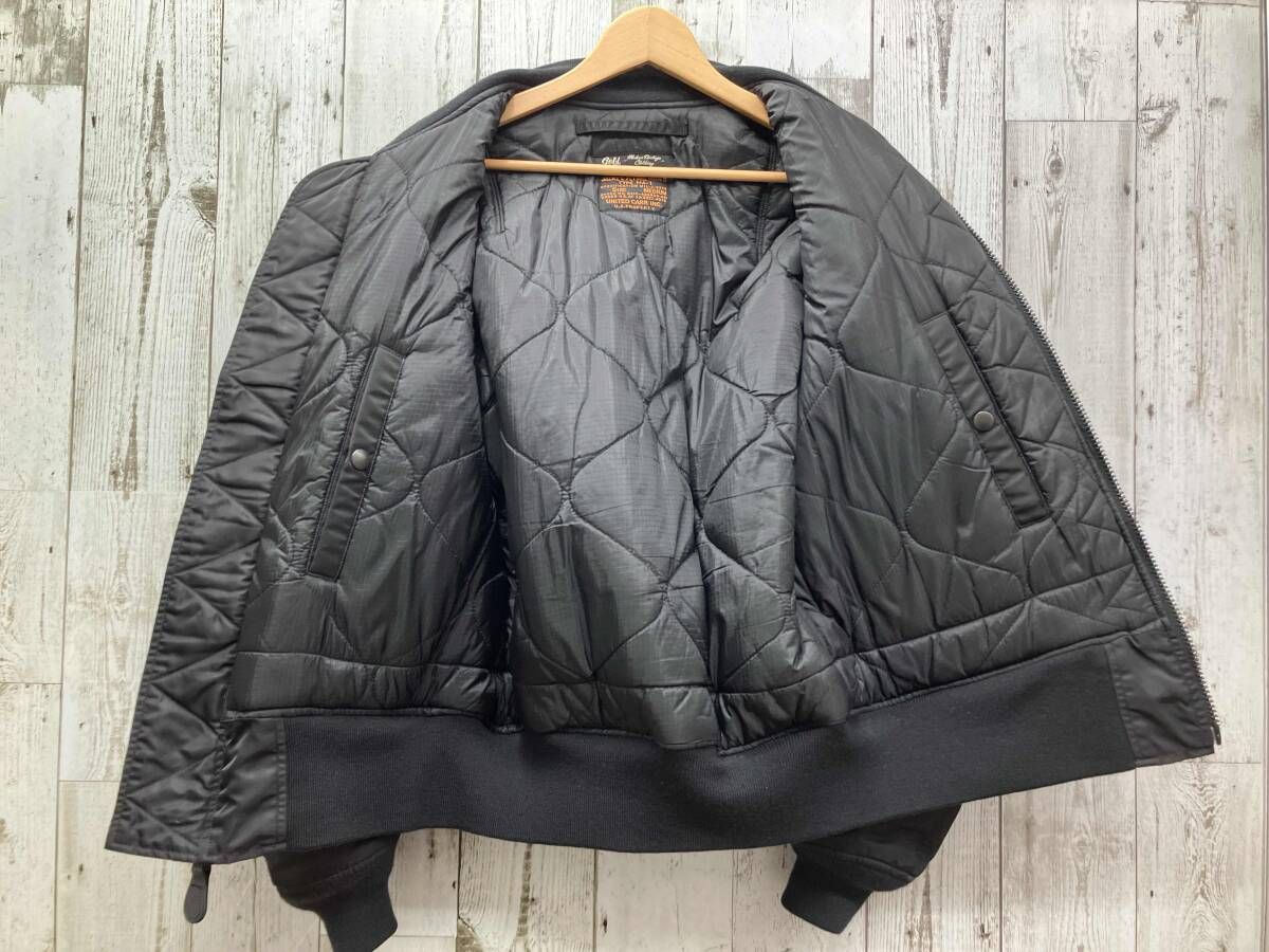 UNITED CARR×gold MA-1 フライトジャケット ミリタリー ユナイテッド