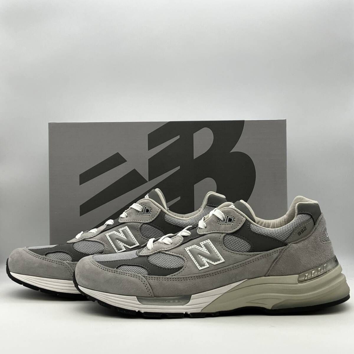 New Balance 992 GRAY 2025 ニューバランス U992GY グレー サイズ30cm