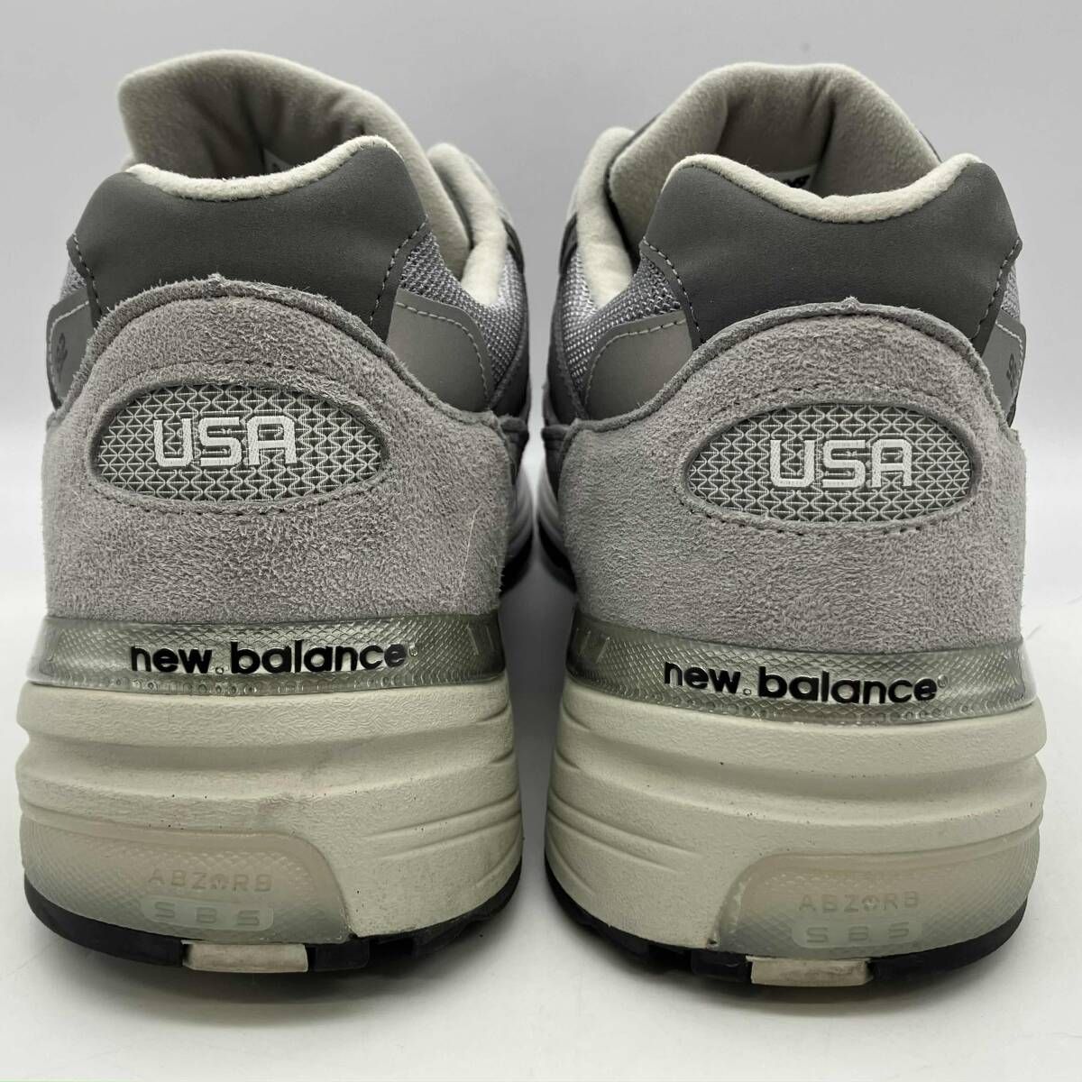 New Balance 992 GRAY 2025 ニューバランス U992GY グレー サイズ30cm 