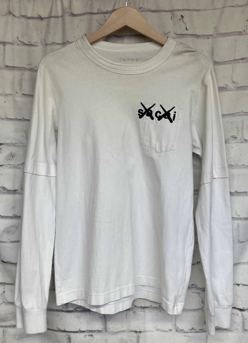 sacai×KAWS サカイ×カウズ 21AW ロングスリーブTシャツ Long Sleeve T