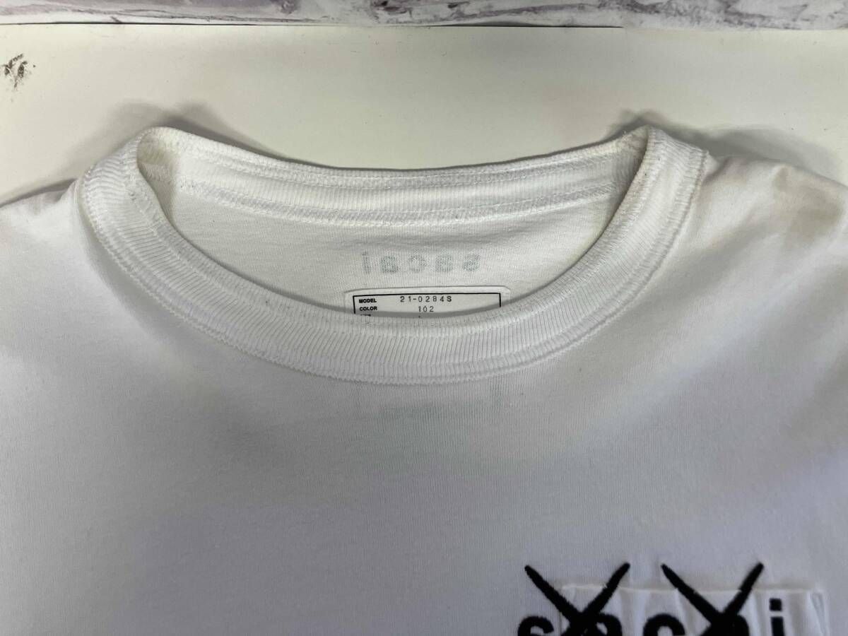 sacai×KAWS サカイ×カウズ 21AW ロングスリーブTシャツ Long Sleeve T