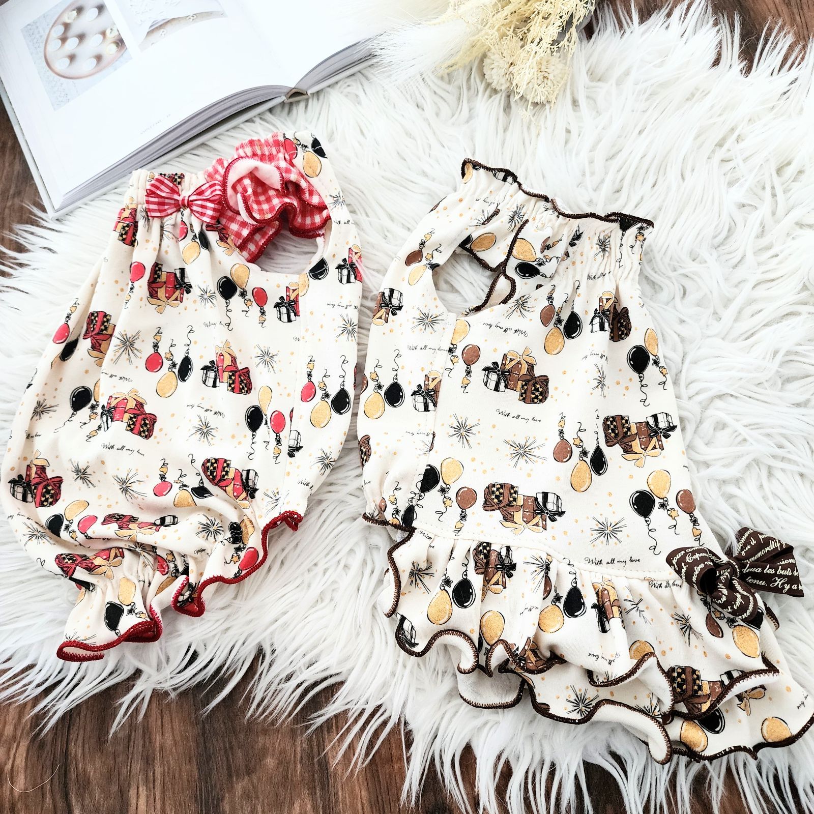 M☆C様🩷White♡ハートボア♡アランニット♡クリスマス