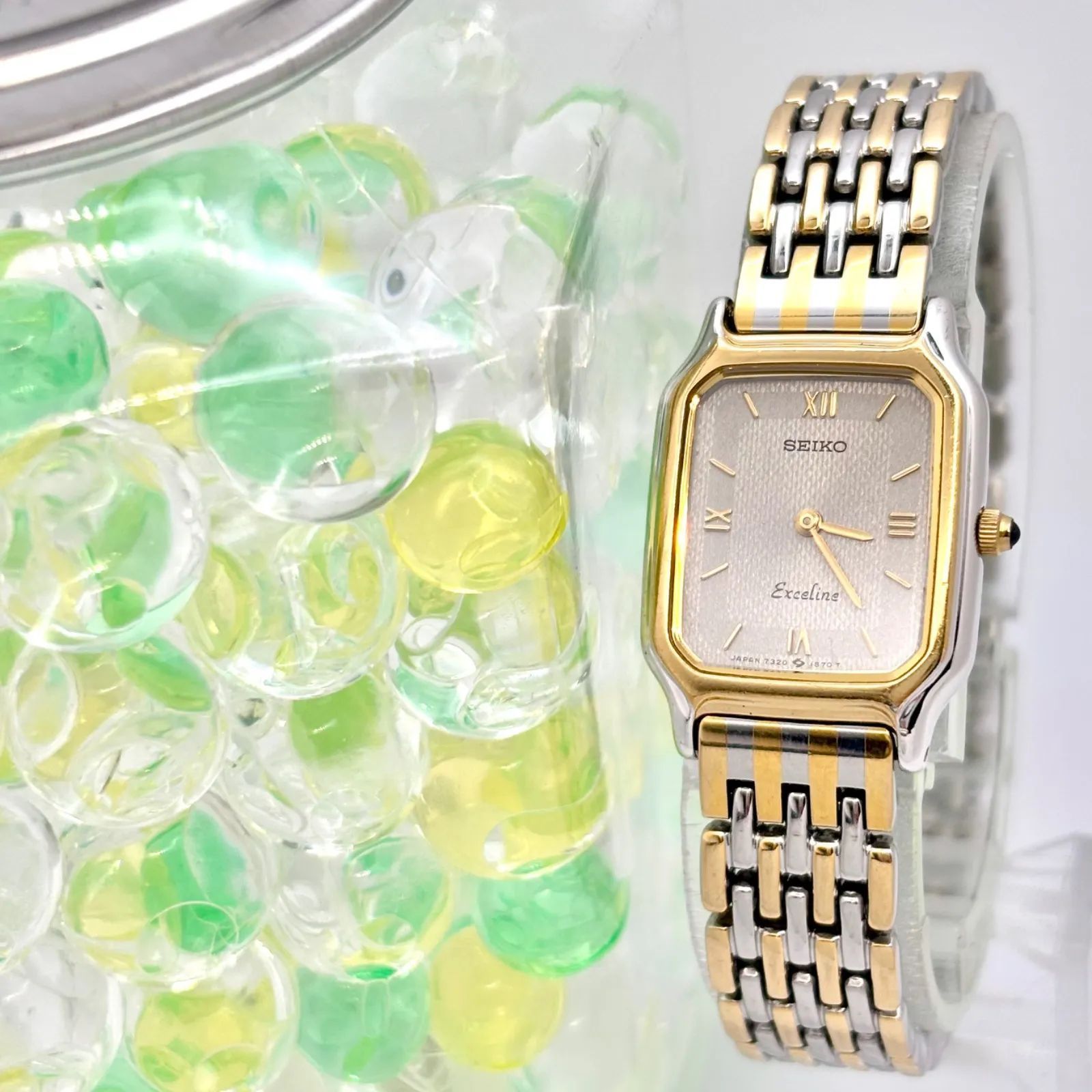 新品電池】SEIKO セイコー Exceline エクセリーヌ レディース 腕時計
