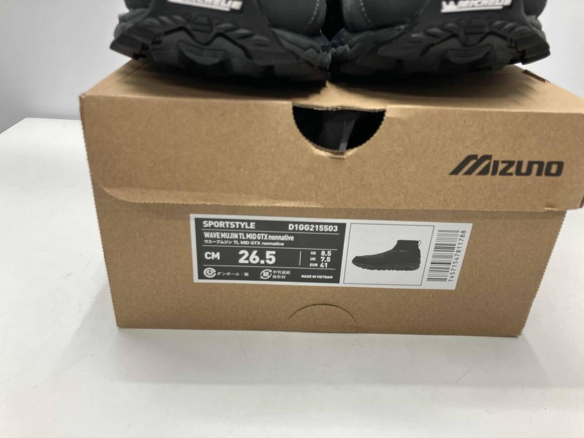 箱付き】 MIZUNO ミズノ WAVE MUJIN TL MID GTX nonnative ウエーブ 