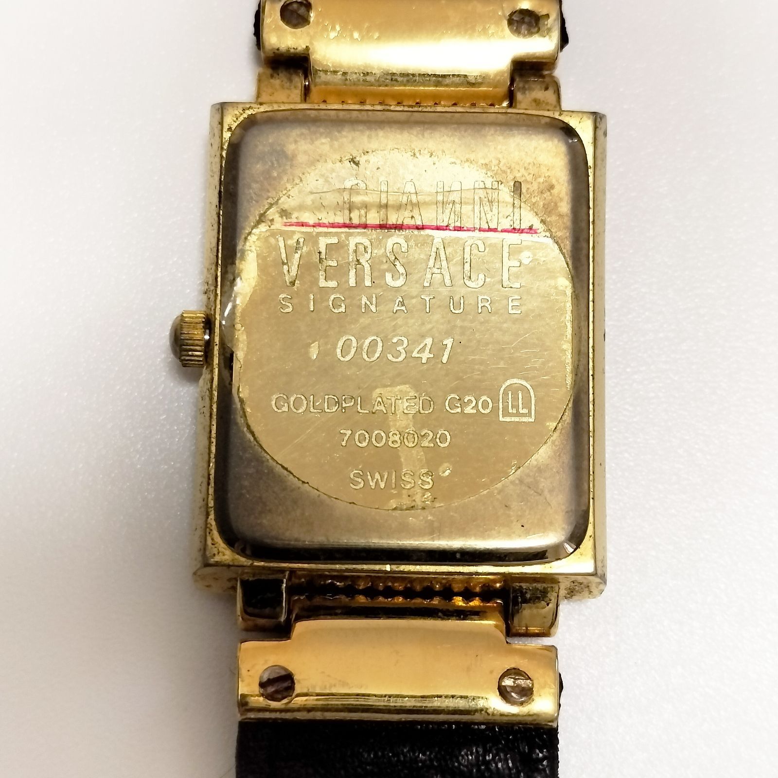 GIANNI VERSACE SIGNATURE メデューサ モデル クォーツ 25×35mm - メルカリ