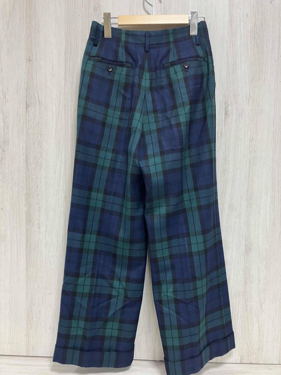 JUNYA ジュンヤ ワタナベ COMME des GARCONS パンツ JP 04007 S グリーン系 チェック size