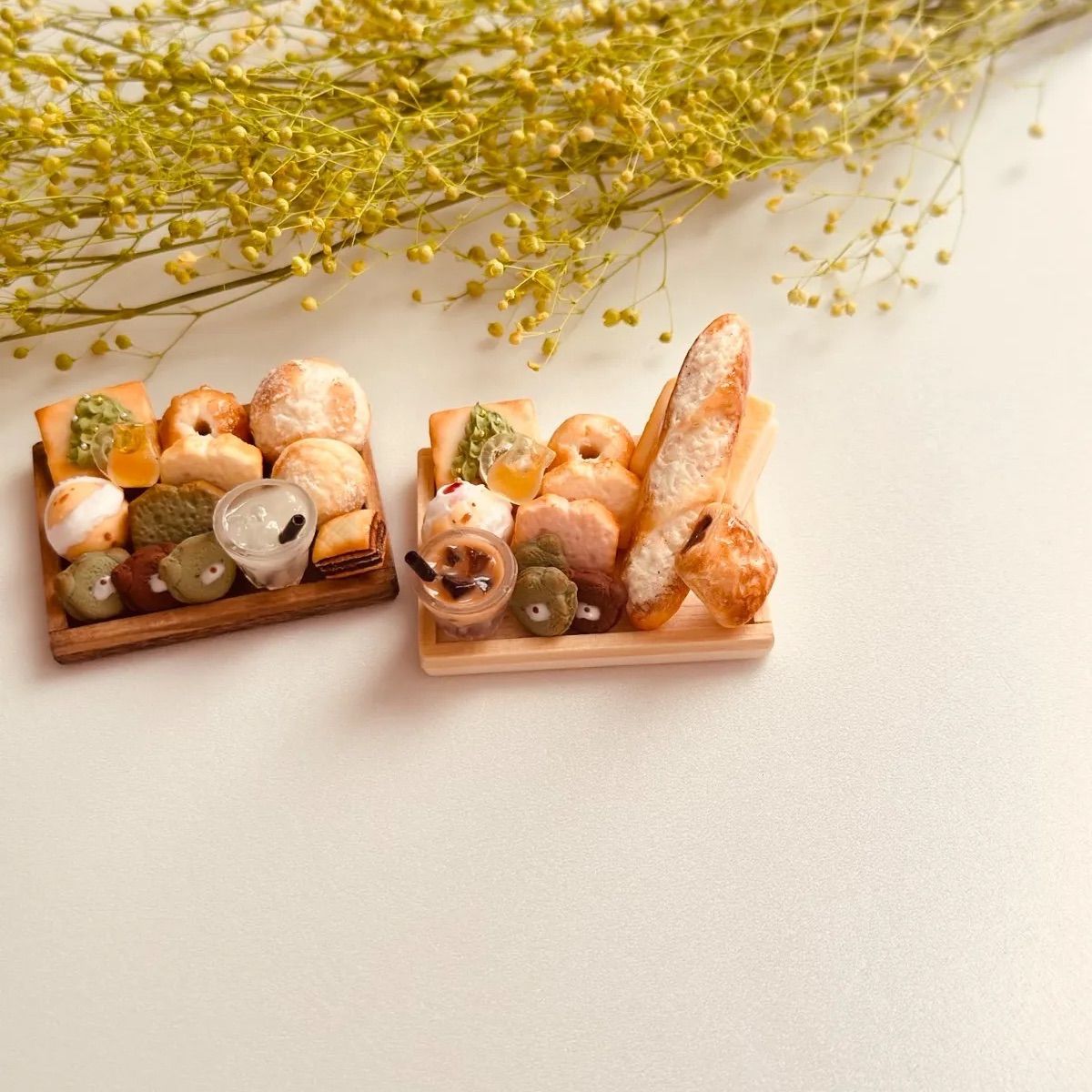 冬のgift set⑥ 樹脂粘土ミニチュアパン・スイーツ・フード