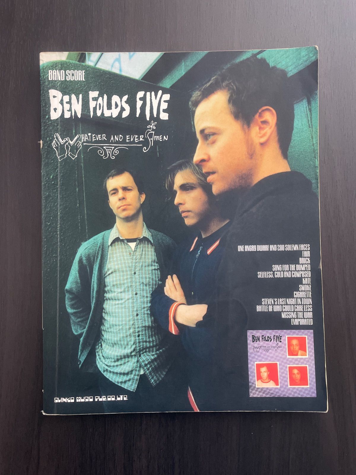 バンスコア 楽譜 BEN FOLDS FIVE ベン・フォールズ・ファイヴ「ワット