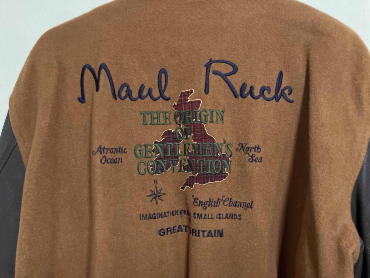 MAUL RUCK モールラック スタジアムジャケット スタジャン 裏地