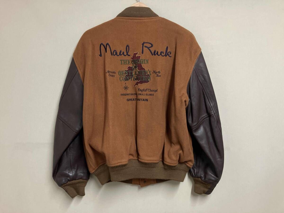 MAUL RUCK モールラック スタジアムジャケット スタジャン 裏地
