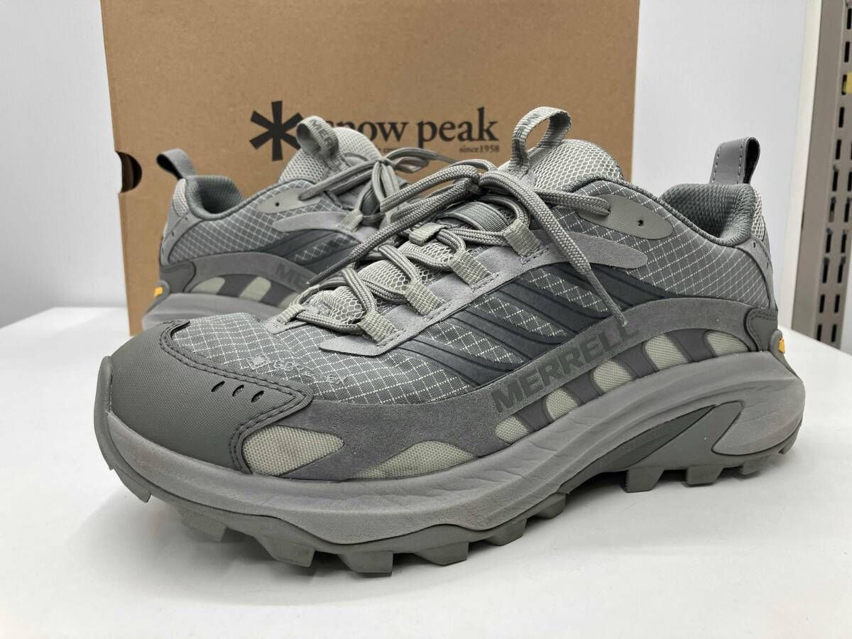 箱付き】 MERRELL×SNOW PEAK メレル スノーピーク MOAB SPEED 2 GTX X 