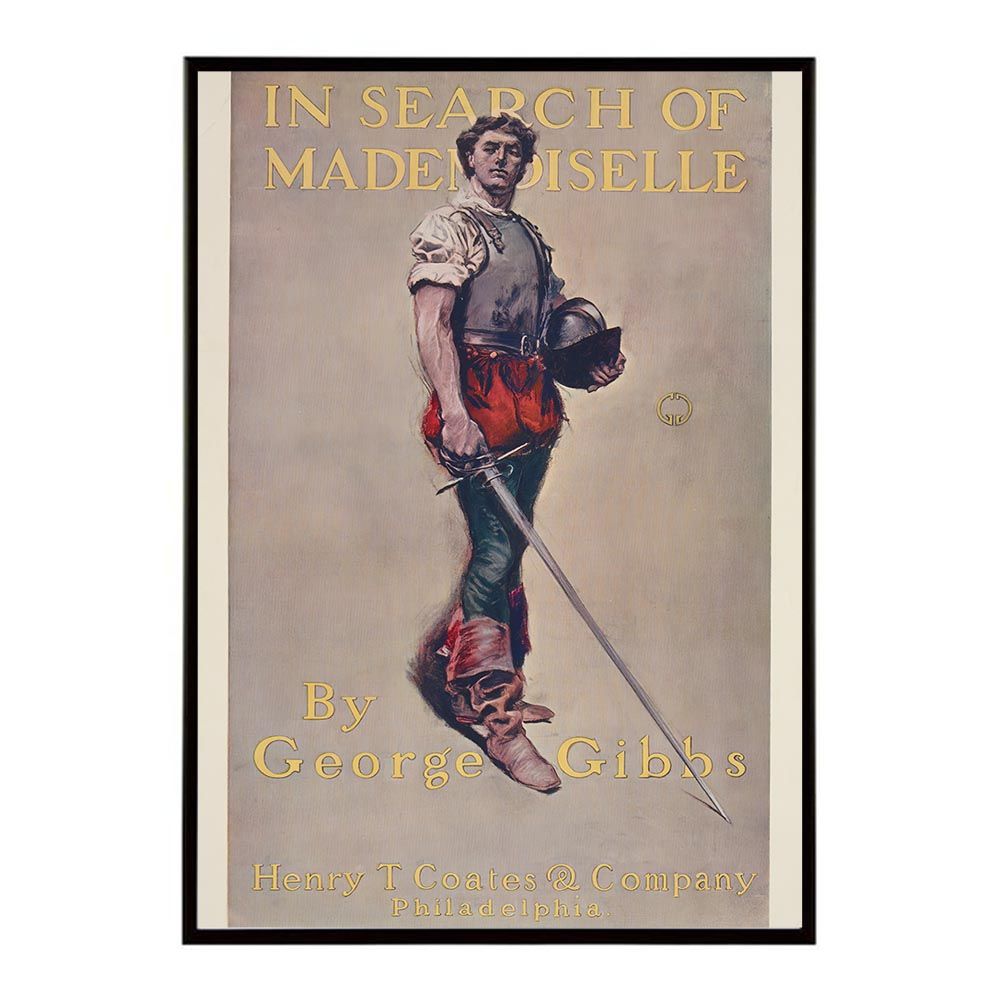 A4サイズ（約21x30cm）】【bn-poster-1853】超レトロ 復刻 絵画 古い