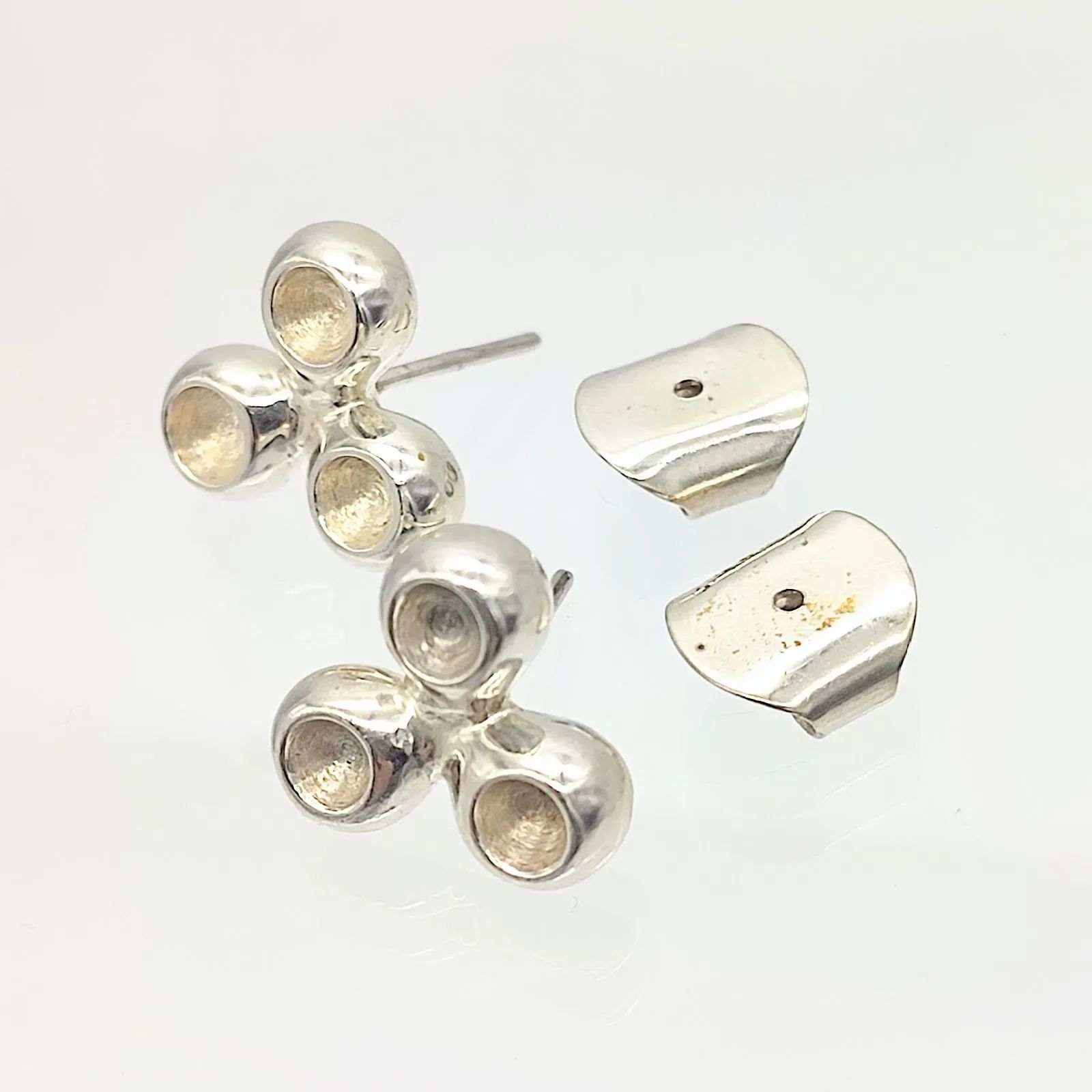 美品】JOAQUIN BERAO ホアキンべラオ シルバーデザインピアス SILVER