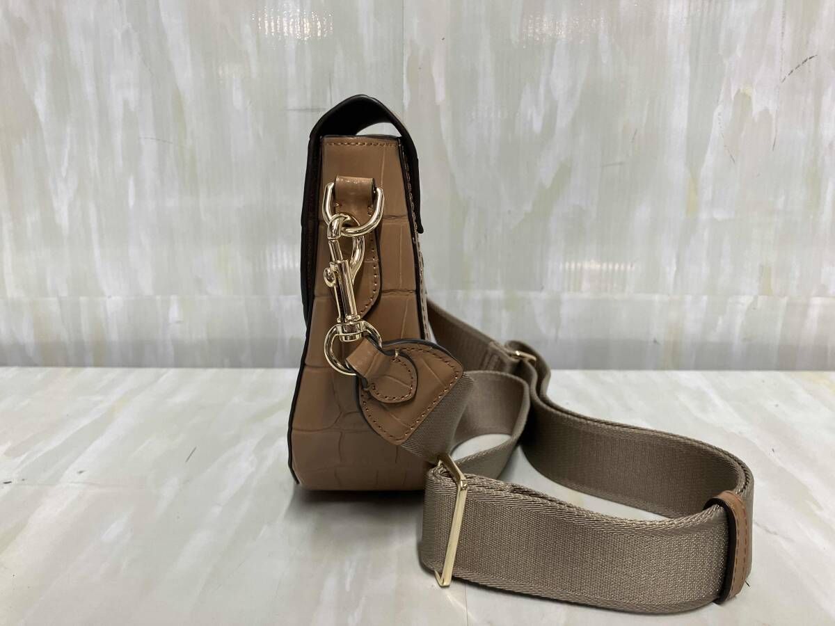 FURLA フルラ ウラニア ショルダーバッグ クロスボディ クロコ型押し 