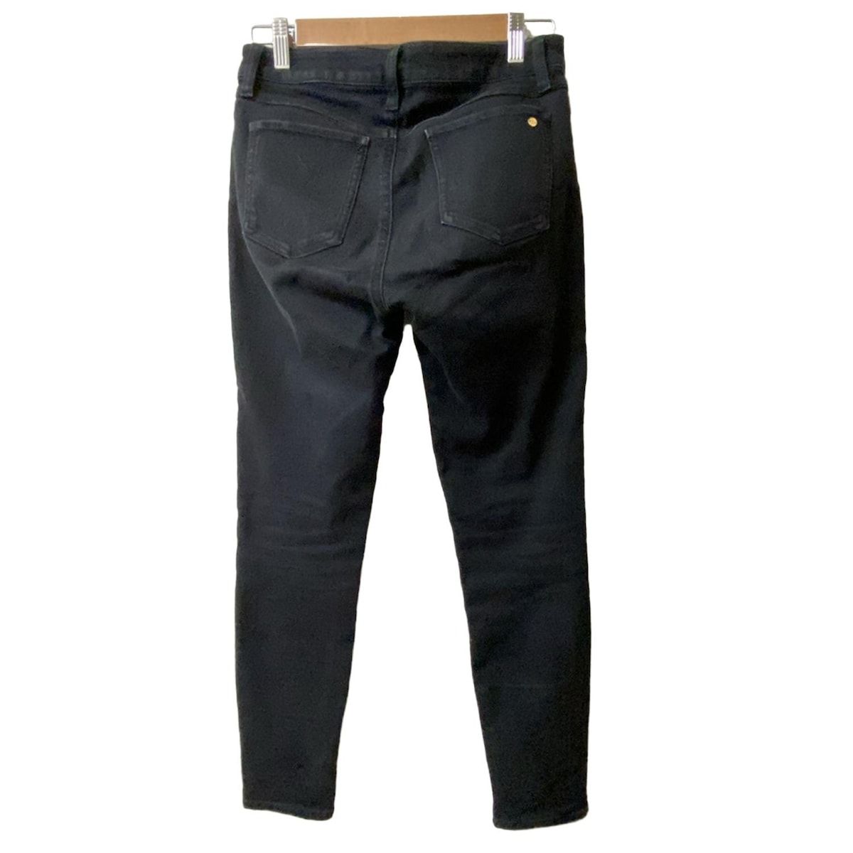 BLUE LABEL ブルーレーベルクレストブリッジ ジーンズ サイズ38 M レディース 黒 フルレングス