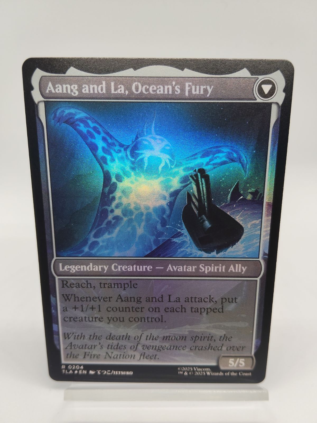 英語版 Foil】素早き救済者、アン / Aang, Swift Savior / アバター