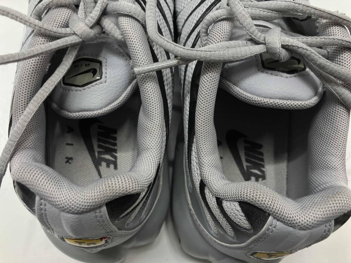 NIKE ナイキ AIR MAX PLUS WOLF GRAY BLACK WHITE エアマックスプラス