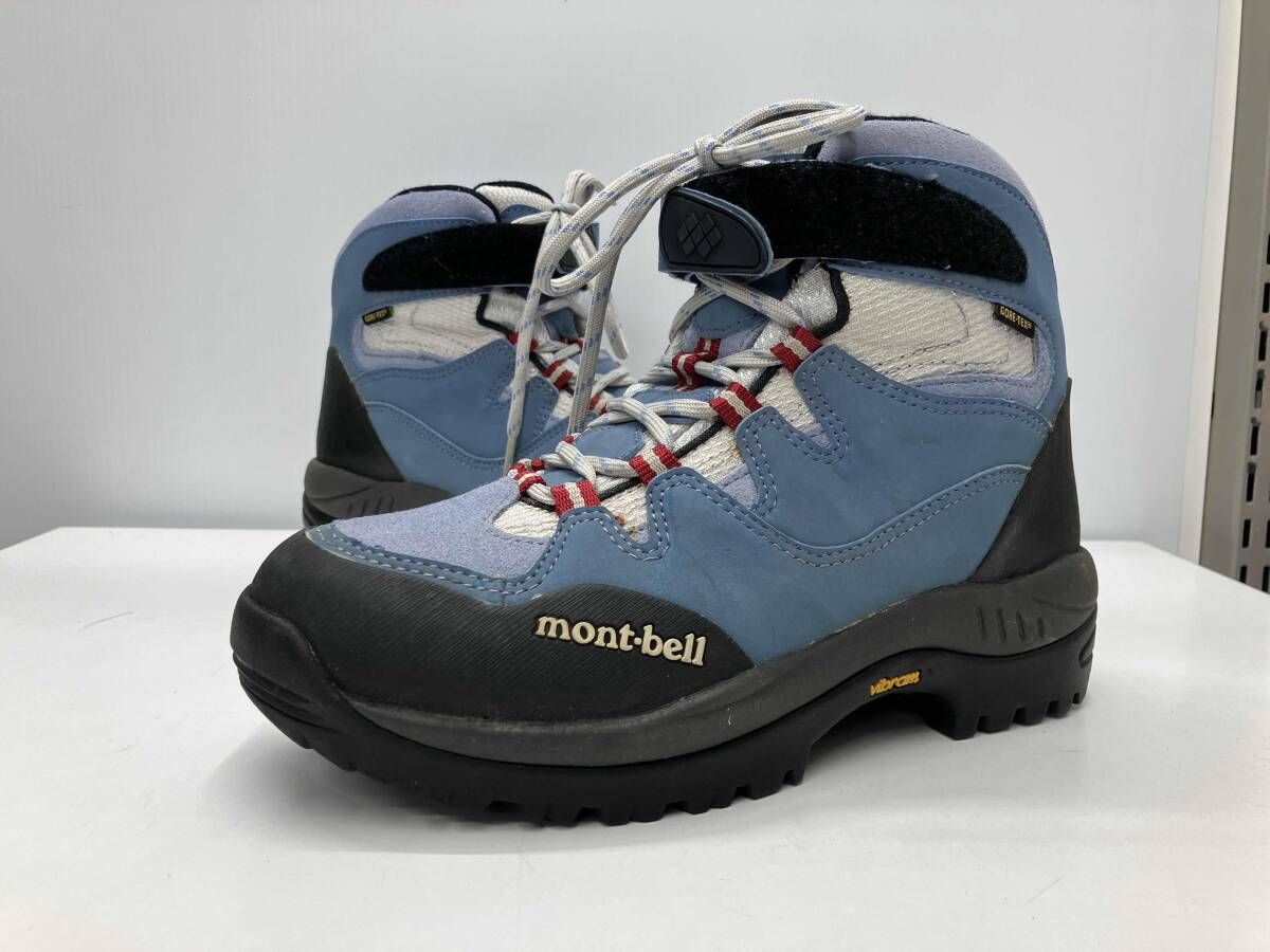 mont-bell モンベル ネージュウォーカー ブルー ホワイト トレッキングブーツ 23.5 cm