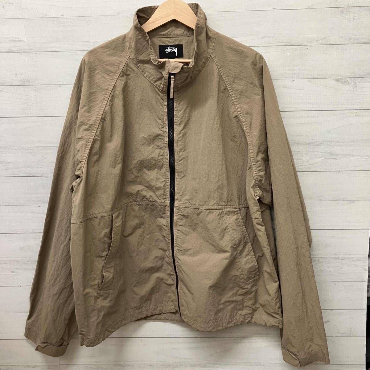 STUSSY ステューシー ジャケット 115828 WARM UP JACKET Lサイズ 
