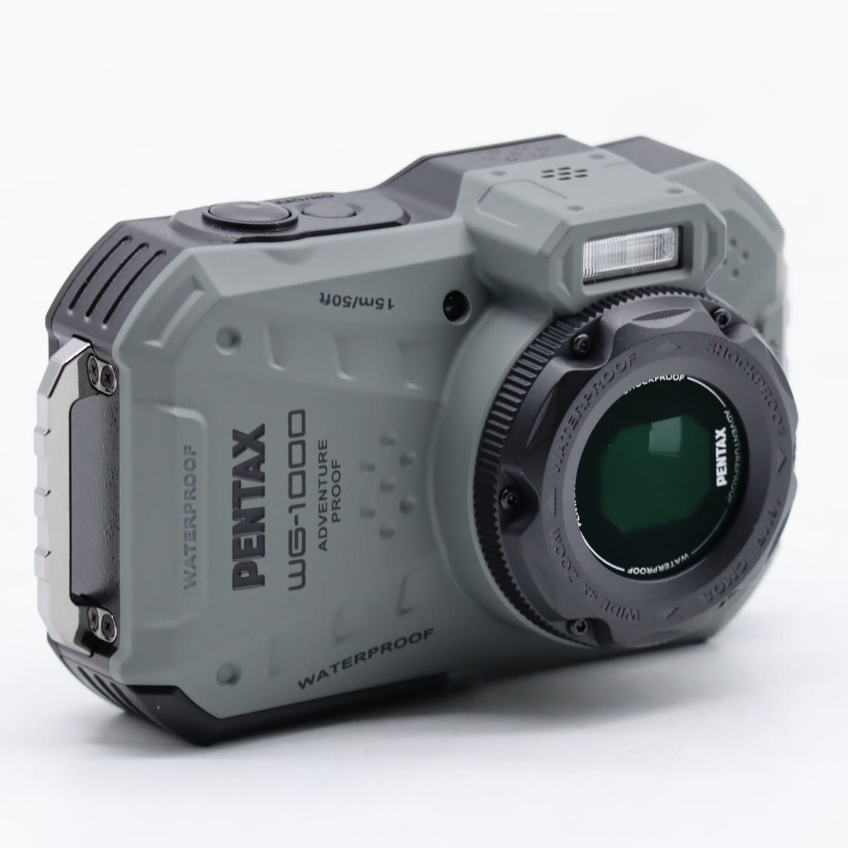 ペンタックス PENTAX WG-1000 オリーブ 本格防水デジタルカメラ 15m