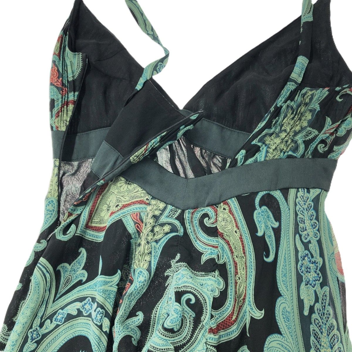 ETRO エトロ キャミワンピース サイズ:42 シルク100％/ドレス  