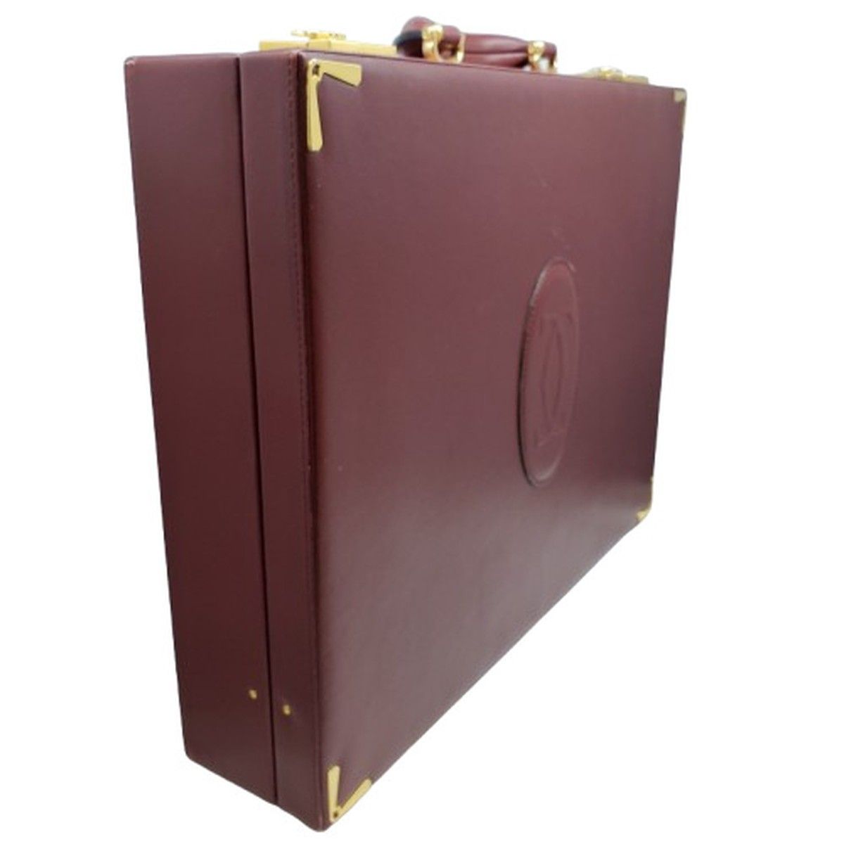 Cartier カルティエ マストライン アタッシュケース ビジネスバッグ