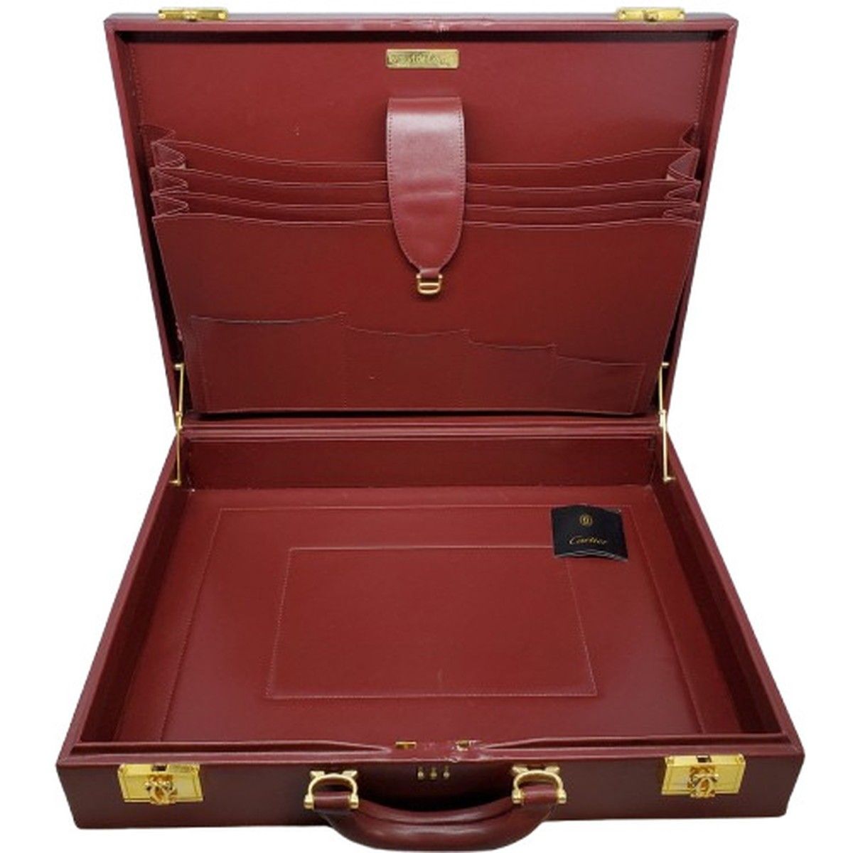 Cartier カルティエ マストライン アタッシュケース ビジネスバッグ