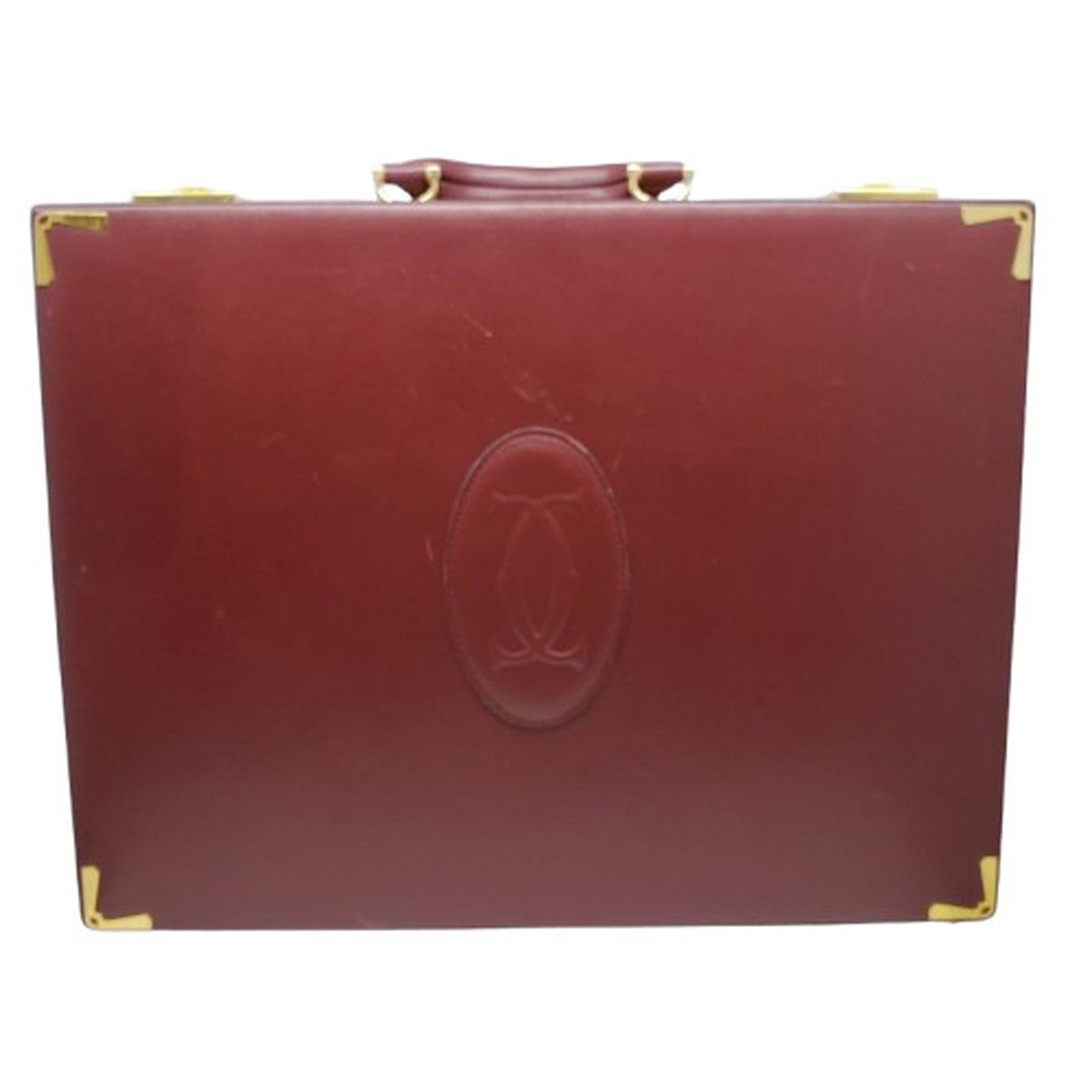 Cartier カルティエ マストライン アタッシュケース ビジネスバッグ