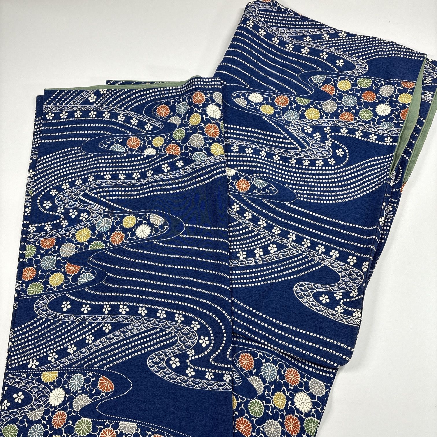 小紋 5枚 正絹 着物まとめ売り 同梱購入歓迎 リメイク用 着付け練習用