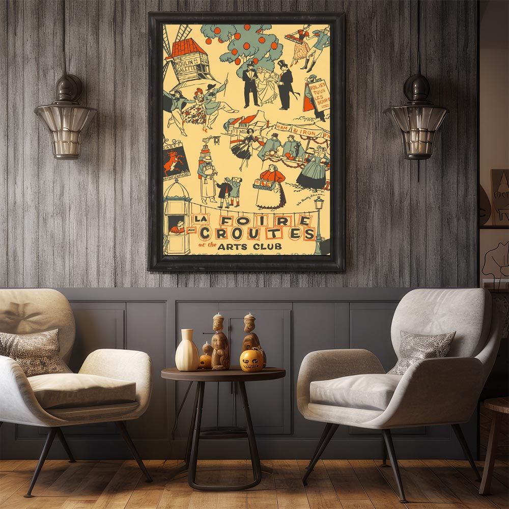 A0サイズ（約84x119cm）】【bn-poster-1899】超レトロ 復刻 絵画 古い