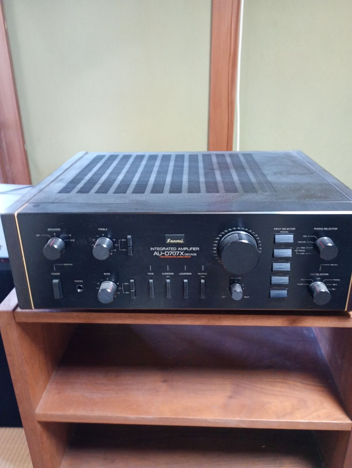 美品☆SANSUI プリメインアンプ AU-D707X DECADE - メルカリ