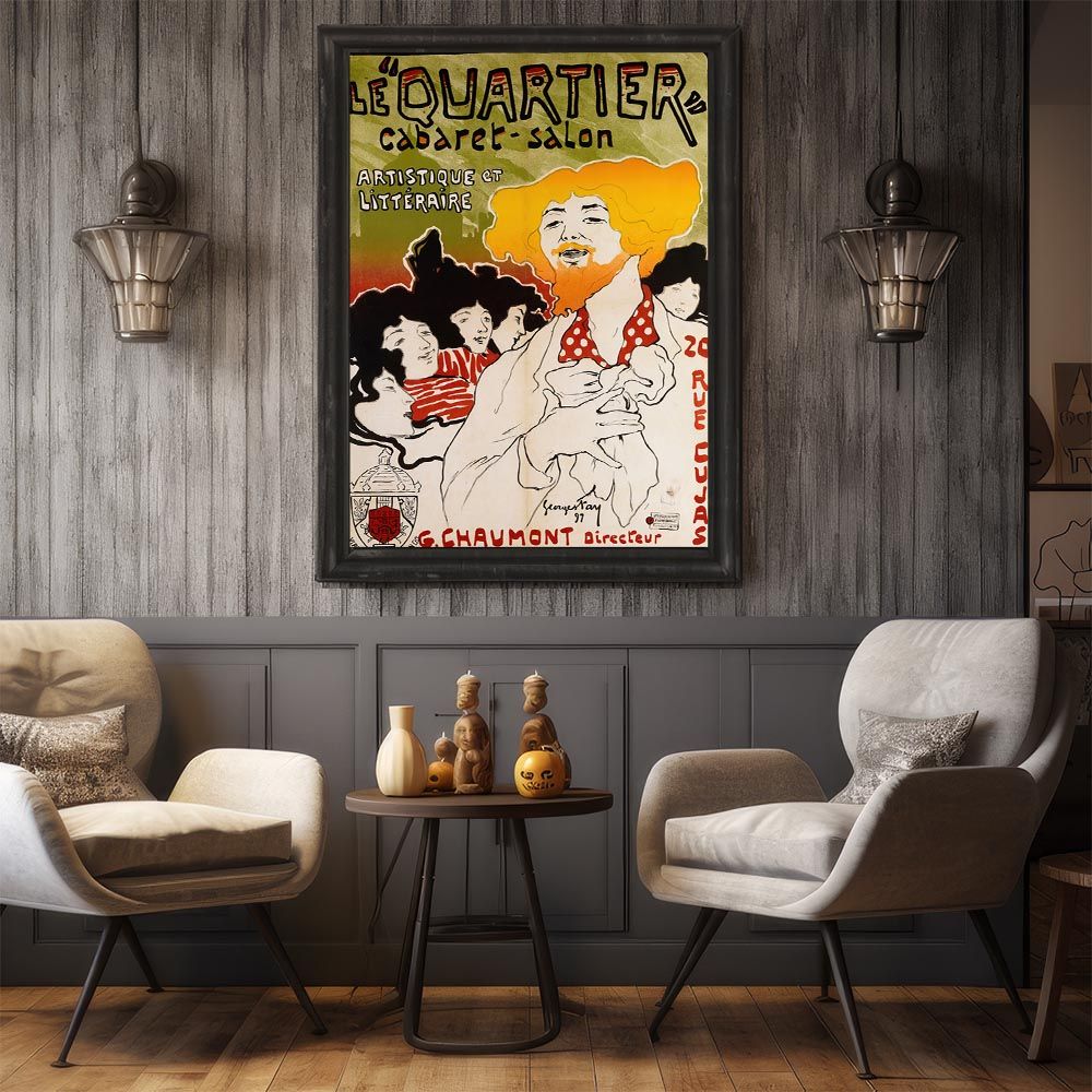 A2サイズ（約42x59cm）】【bn-poster-1908】超レトロ 復刻 絵画 古い