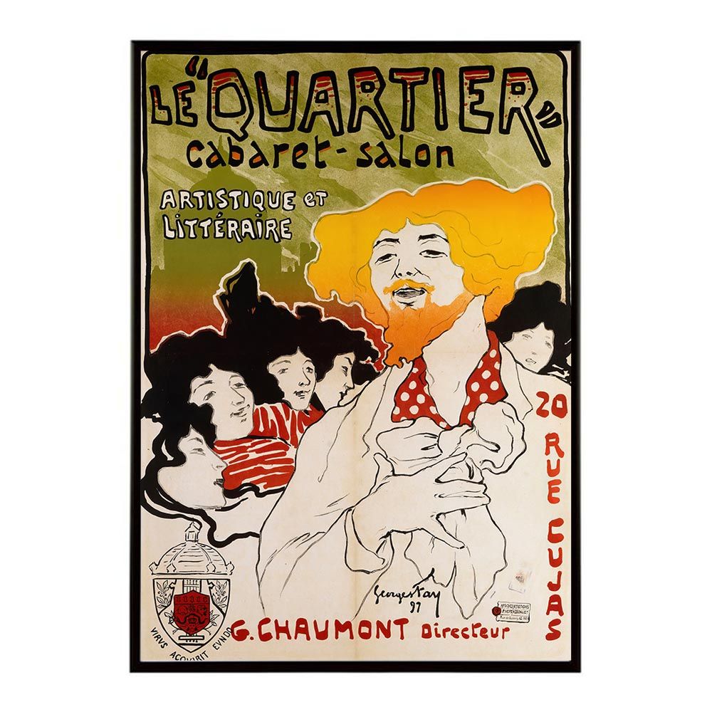 B4サイズ（約25x36cm）】【bn-poster-1908】超レトロ 復刻 絵画 古い