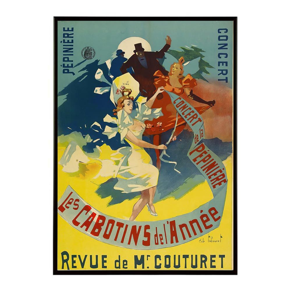 B4サイズ（約25x36cm）】【bn-poster-1915】超レトロ 復刻 絵画 古い