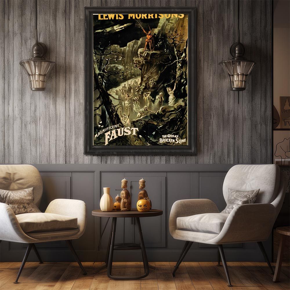 A0サイズ（約84x119cm）】【bn-poster-1920】超レトロ 復刻 絵画 古い