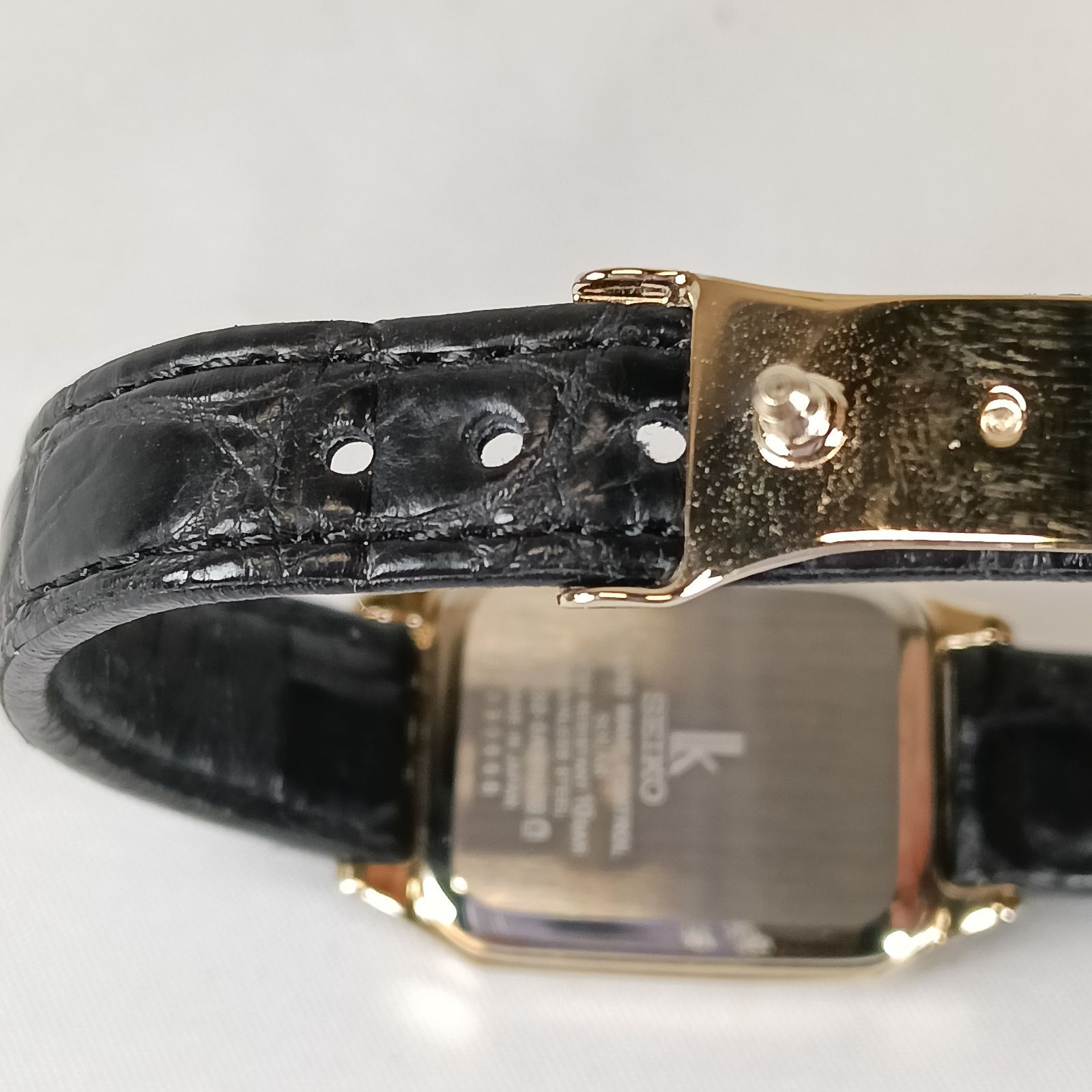 美品 セイコーLk スクエア レディース腕時計 1B32-0AM0 白文字盤 動作