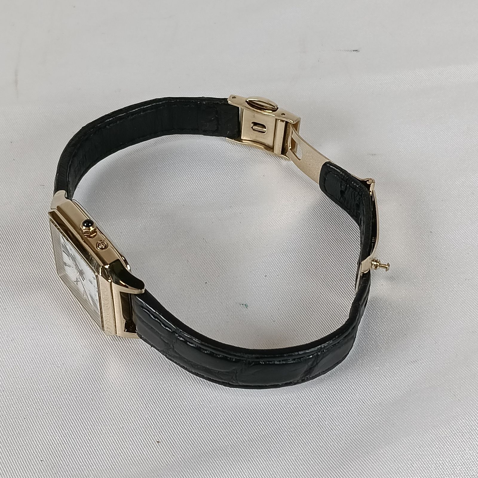 美品 セイコーLk スクエア レディース腕時計 1B32-0AM0 白文字盤 動作