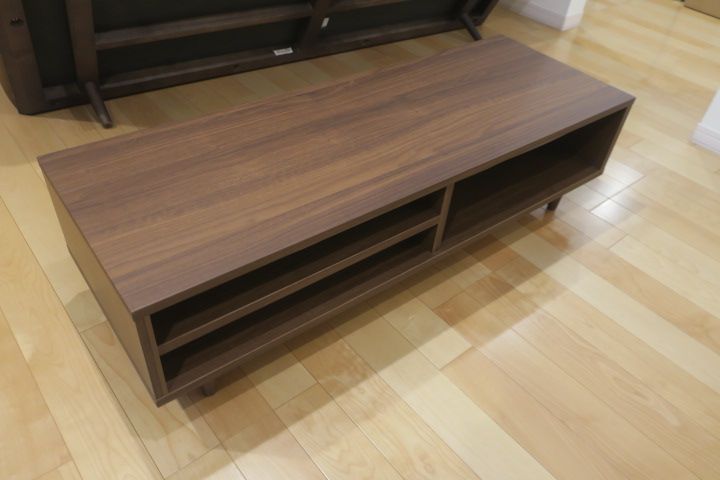 藤栄 リビングテーブル キャロル ウォールナット W 1200