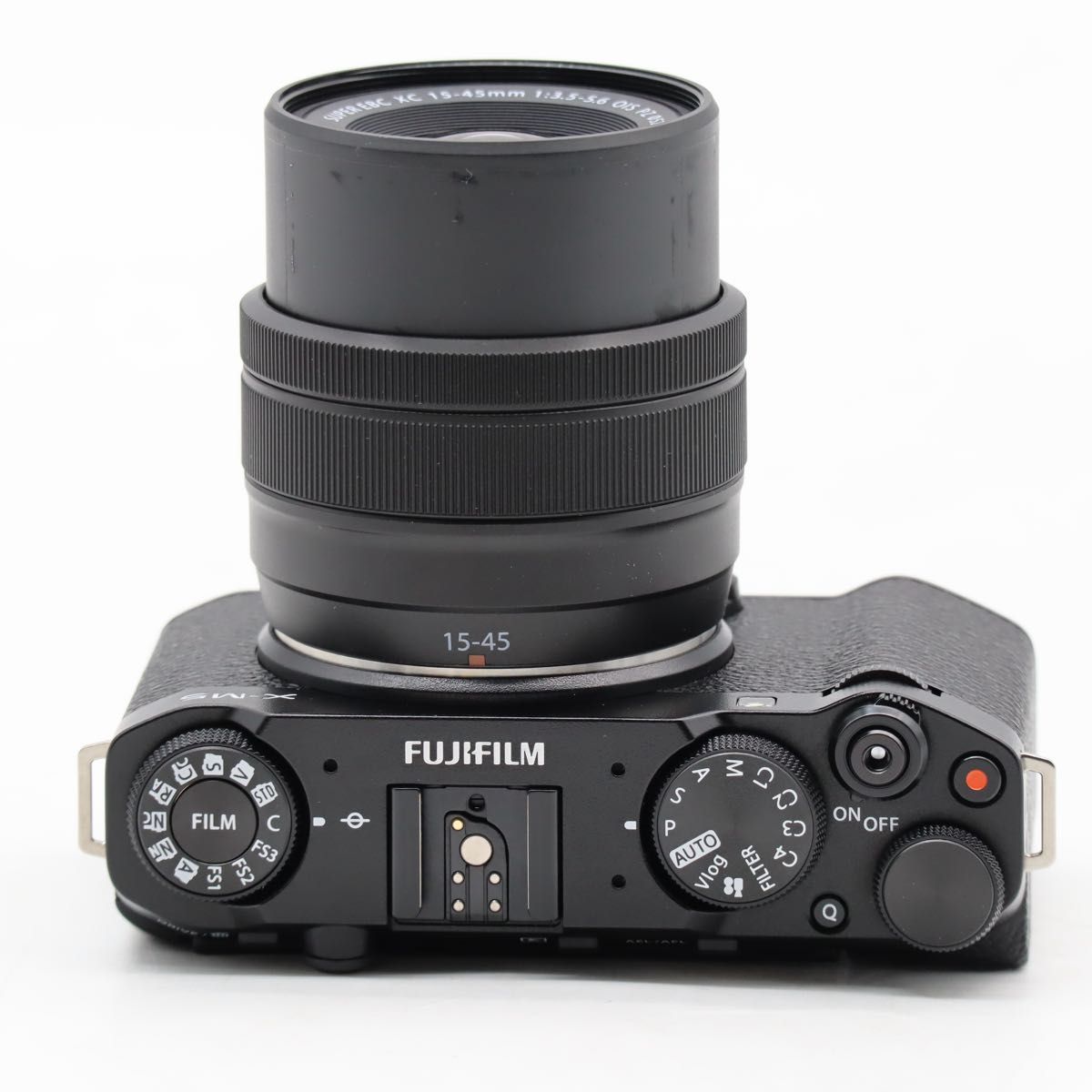  ショット数15 X M 5 レンズキット XF 15 45 mm ブラック 日英二言語対応 APS C 手ぶれ補正 Vlog 旅行 スナップに最適 ミラーレス一眼 デジタルカメラ