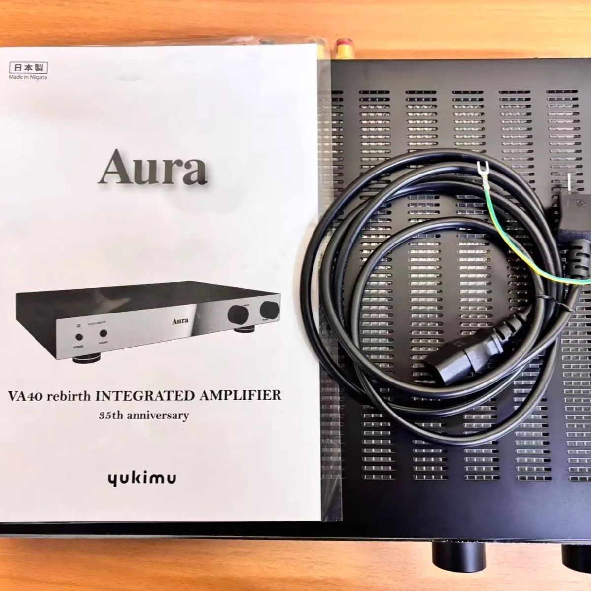 希少　レア☘️ AURA プリメインアンプ VA-40 初代モデル AURA プリメインアンプ VA-40 初代モデル 【公式通販】