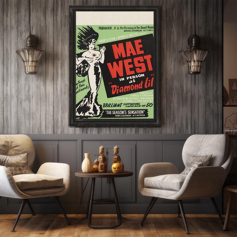 B4サイズ（約25x36cm）】【bn-poster-1947】超レトロ 復刻 絵画 古い