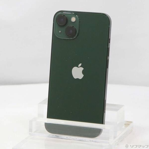 品〕 iPhone13 128GB グリーン MNGG3J／A SIMフリー【297】 【公式通販】