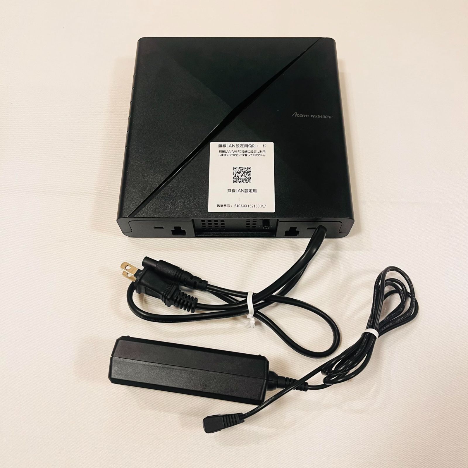 NEC Wi-Fi PA-WX5400HP 無線LANルータ dual_band Aterm No2783 - メルカリ