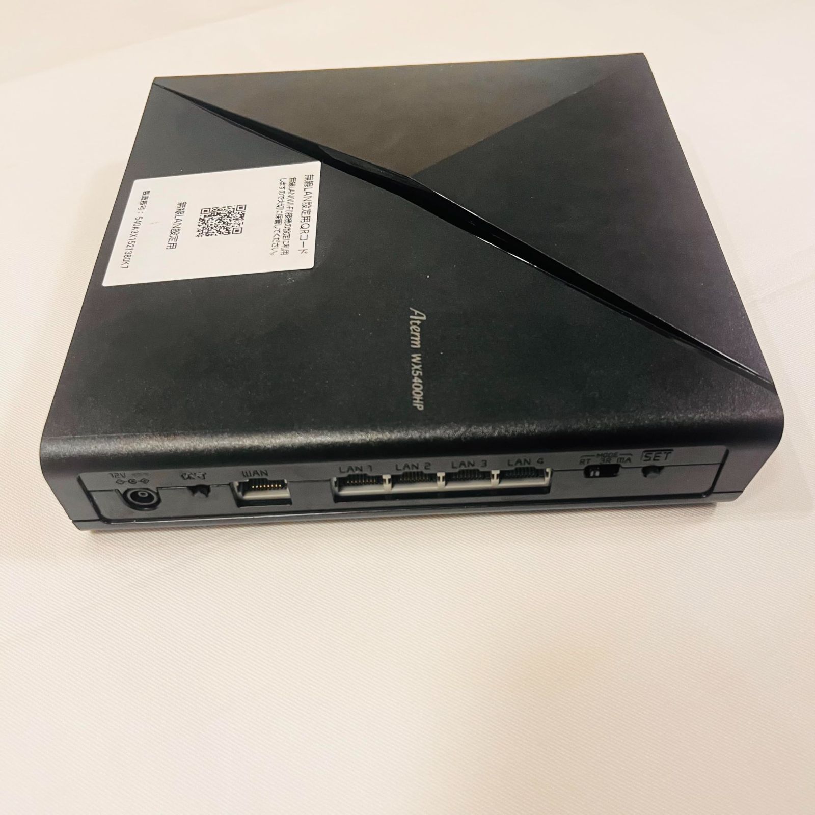 NEC Wi-Fi PA-WX5400HP 無線LANルータ dual_band Aterm No2783 - メルカリ