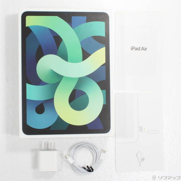 iPad Air 第4世代 64GB グリーン 中古 docomoロック解除SIMフリー