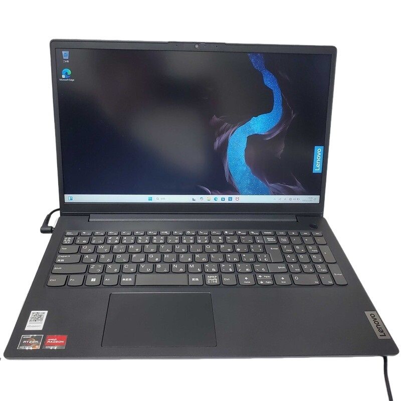 Lenovo V 15 Gen 2 15.6型 AMD Ryzen 5 5500 U 8 GB SSD 256 ブラック ノートパソコン