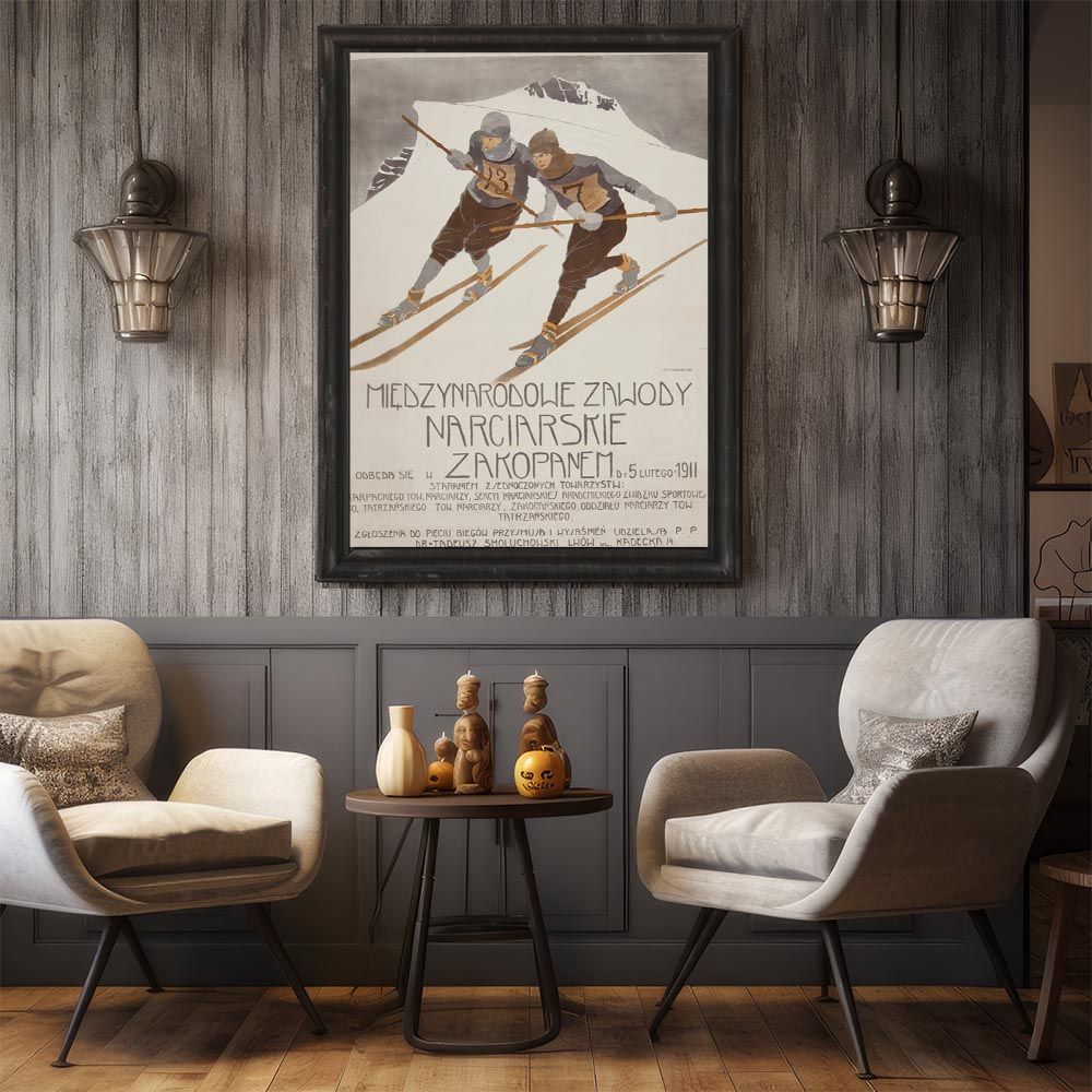 B4サイズ（約25x36cm）】【bn-poster-1964】超レトロ 復刻 絵画 古い