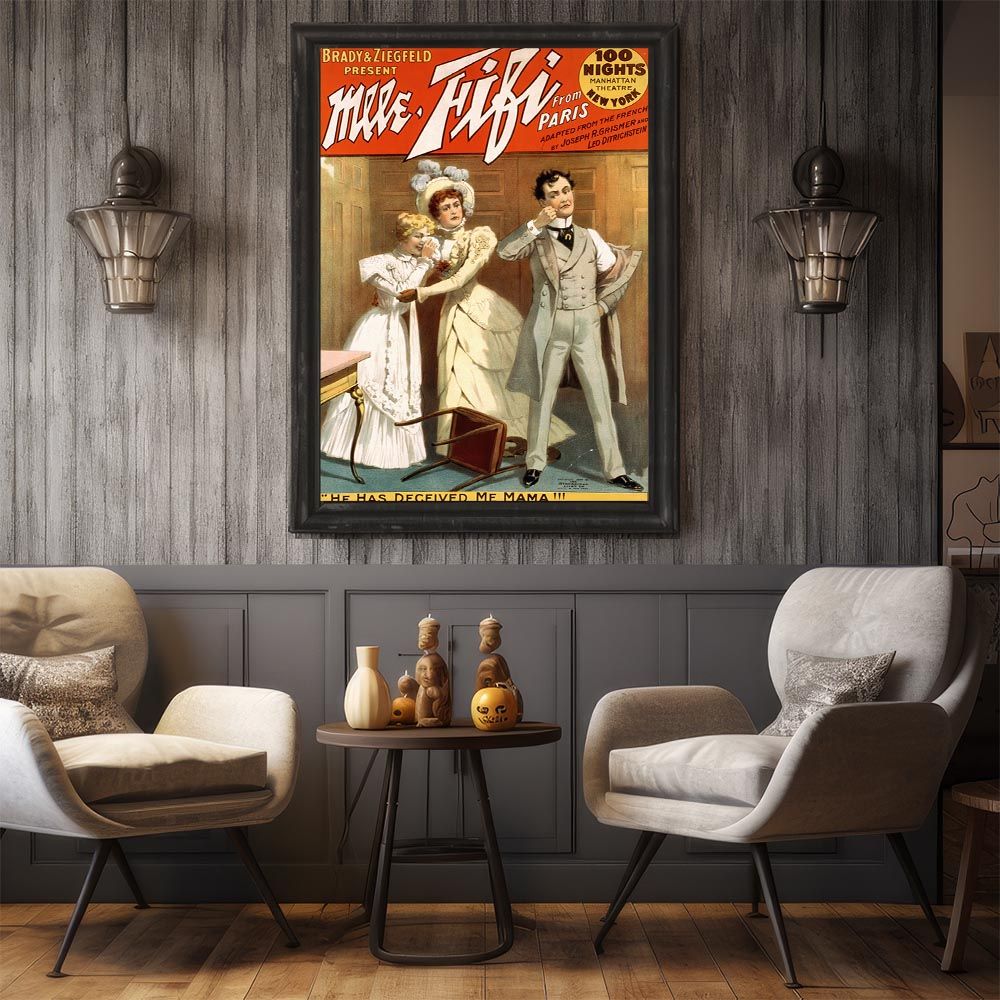 B1サイズ（約73x103cm）】【bn-poster-1965】超レトロ 復刻 絵画 古い